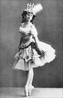 Prima Ballerina Anna Pavlova, circa 1917.